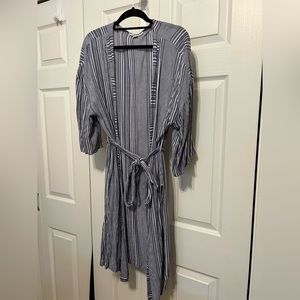 American Eagle Striped Kimono